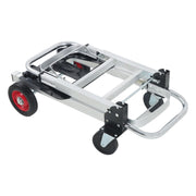 DURAFORCE 2 In 1 400Lbs Hand Truck Folding Dolly Cart Portable Trolley Heavy Duty Aluminum