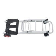 DURAFORCE 2 In 1 400Lbs Hand Truck Folding Dolly Cart Portable Trolley Heavy Duty Aluminum