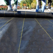 DURAFORCE Woven Ground Weed Cover 3.2 Ounce Landscape Weed Barrier Fabric 6FT × 300FT