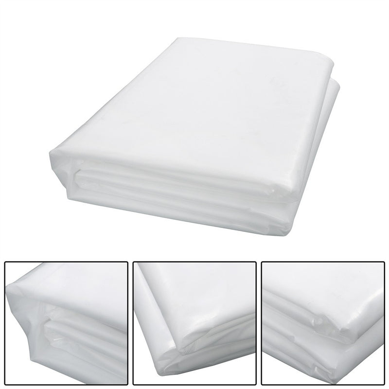 DURAFORCE 24 × 25 FT Polyethylene Greenhouse Film Clear Greenhouse Plastic Sheeting 6 mil