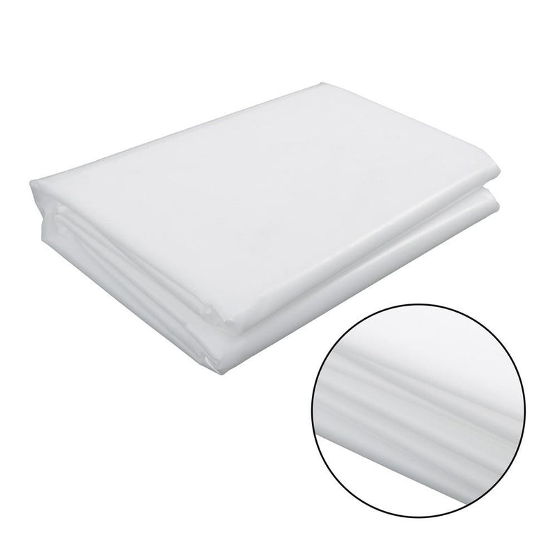 DURAFORCE 24 × 25 FT Polyethylene Greenhouse Film Clear Greenhouse Plastic Sheeting 6 mil