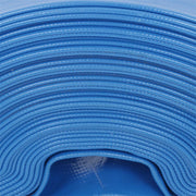 DURAFORCE 1.5" x 100' Blue PVC Backwash and Discharge Hose For Swimming Pools W/ Fittings
