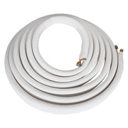 DURAFORCE White 1/4" - 3/8" Dia. 25 Feet Install Kit For Mini Split Heat Pump Systems