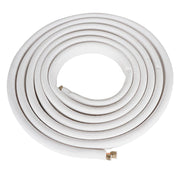 DURAFORCE White 1/4" - 3/8" Dia. 25 Feet Install Kit For Mini Split Heat Pump Systems