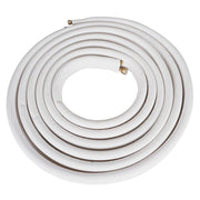 DURAFORCE White 1/4" - 3/8" Dia. 25 Feet Install Kit For Mini Split Heat Pump Systems