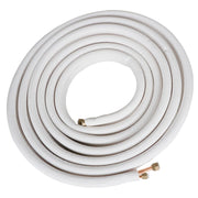 DURAFORCE White 1/4" - 3/8" Dia. 25 Feet Install Kit For Mini Split Heat Pump Systems