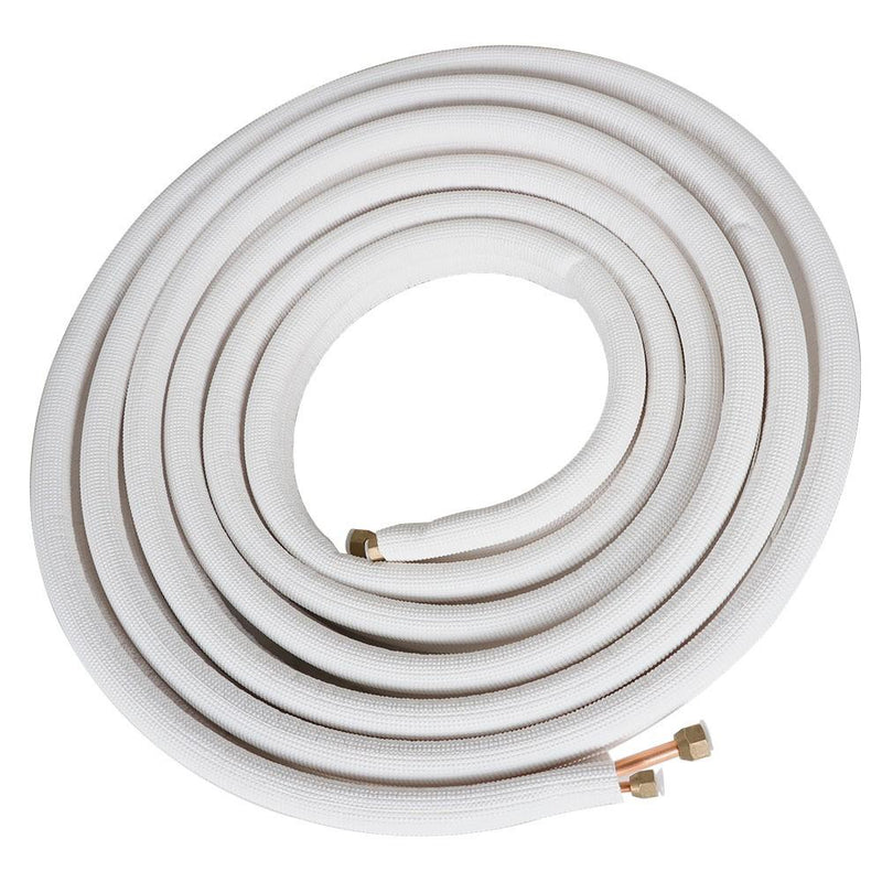 DURAFORCE White 1/4" - 3/8" Dia. 25 Feet Install Kit For Mini Split Heat Pump Systems