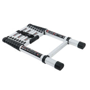 DURAFORCE 8.5ft 2.6M Aluminum Telescopic Ladder Heavy Duty Folding Extension Step Ladder