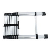 DURAFORCE 8.5ft 2.6M Aluminum Telescopic Ladder Heavy Duty Folding Extension Step Ladder