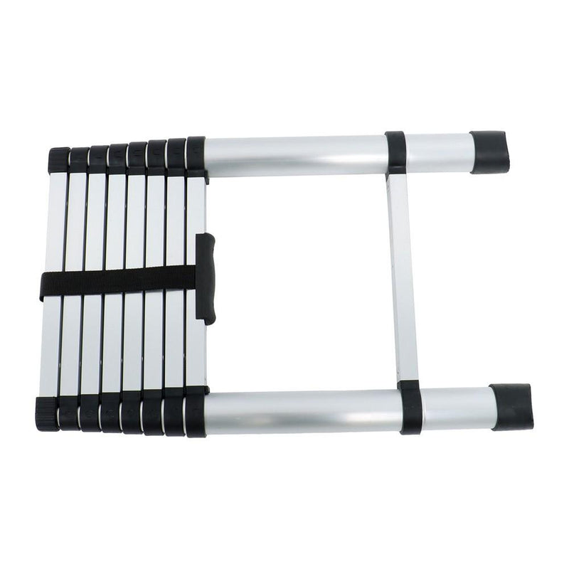 DURAFORCE 8.5ft 2.6M Aluminum Telescopic Ladder Heavy Duty Folding Extension Step Ladder
