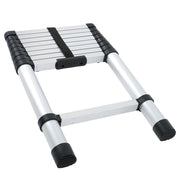 DURAFORCE 8.5ft 2.6M Aluminum Telescopic Ladder Heavy Duty Folding Extension Step Ladder