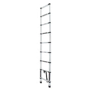 DURAFORCE 8.5ft 2.6M Aluminum Telescopic Ladder Heavy Duty Folding Extension Step Ladder