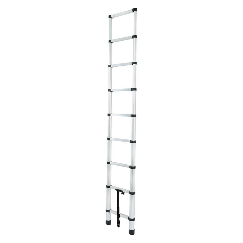 DURAFORCE 8.5ft 2.6M Aluminum Telescopic Ladder Heavy Duty Folding Extension Step Ladder