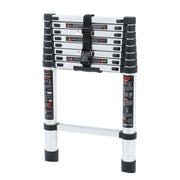 DURAFORCE 8.5ft 2.6M Aluminum Telescopic Ladder Heavy Duty Folding Extension Step Ladder