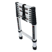 DURAFORCE 8.5ft 2.6M Aluminum Telescopic Ladder Heavy Duty Folding Extension Step Ladder