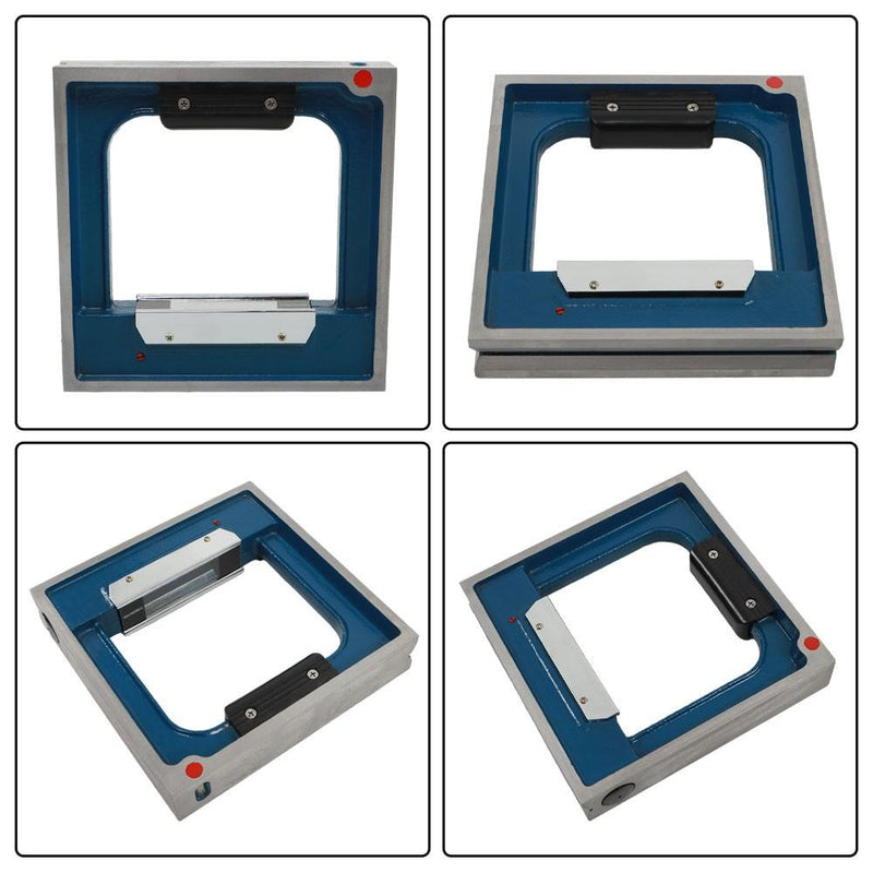 DURAFORCE 8" X 1-9/16" X 8" Precision Frame Spirit Levels Sensitivity 0.0002" Spirit Level
