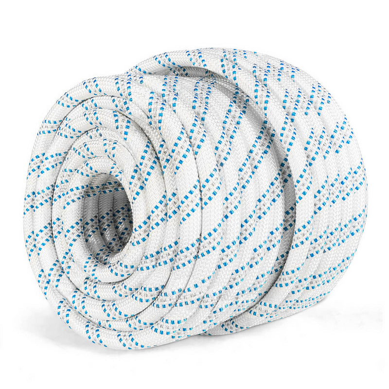 DURAFORCE Double Braid Polyester Arborist Bull Nylon Rope 3/4" × 150' Pulling Rigging Line