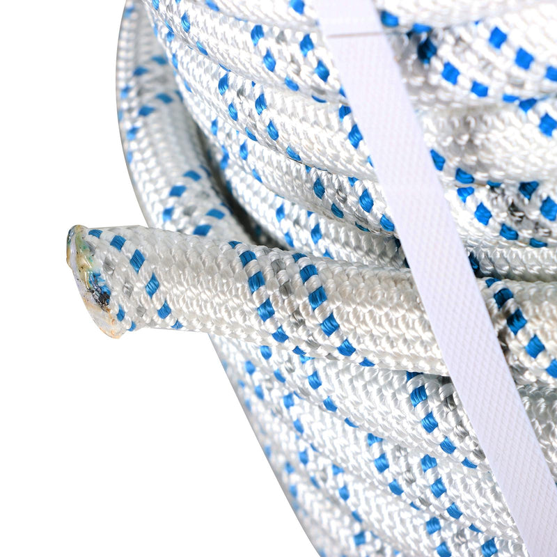 DURAFORCE Double Braid Polyester Arborist Bull Nylon Rope 3/4" × 150' Pulling Rigging Line
