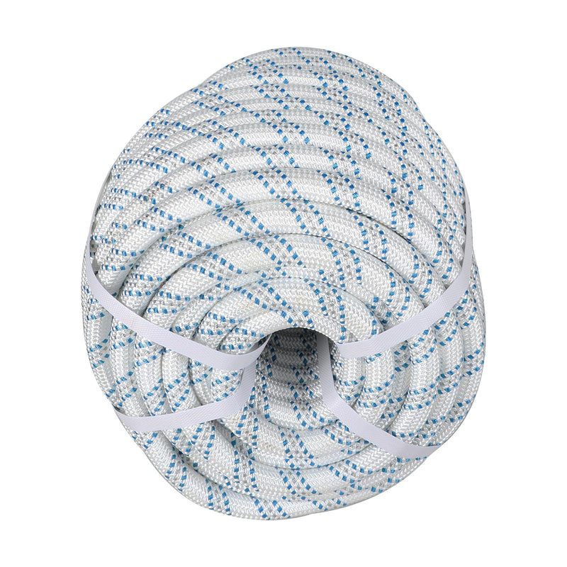 DURAFORCE Double Braid Polyester Arborist Bull Nylon Rope 3/4" × 150' Pulling Rigging Line