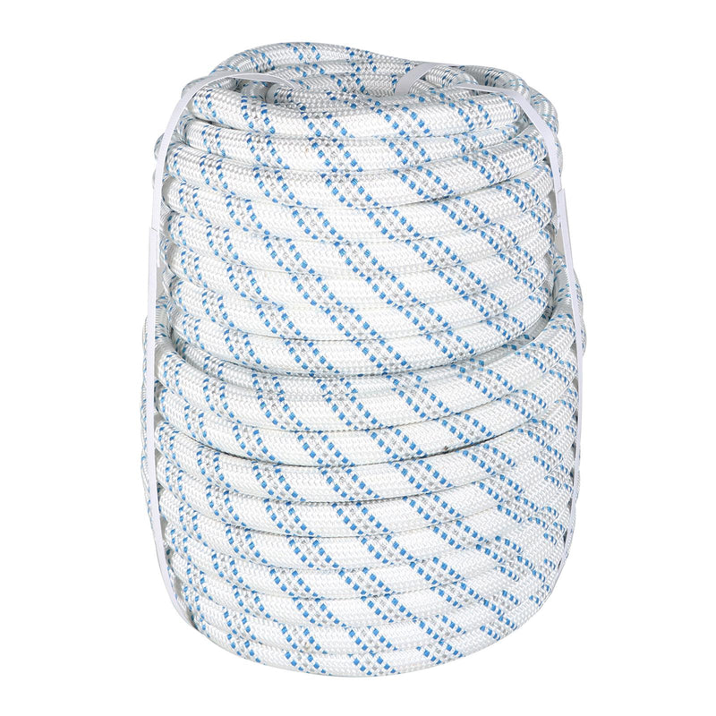DURAFORCE Double Braid Polyester Arborist Bull Nylon Rope 3/4" × 150' Pulling Rigging Line