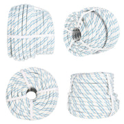 DURAFORCE Double Braid Polyester Arborist Bull Nylon Rope 3/4" × 150' Pulling Rigging Line