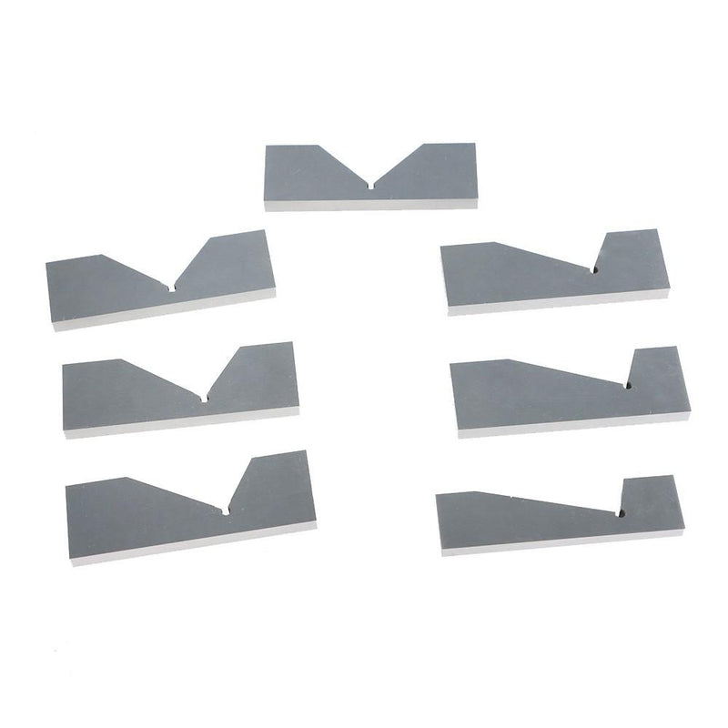 DURAFORCE 17 pcs Hardened Steel Precision Angle Block 1/4 to 45 Degree Set Accuracy .0003"