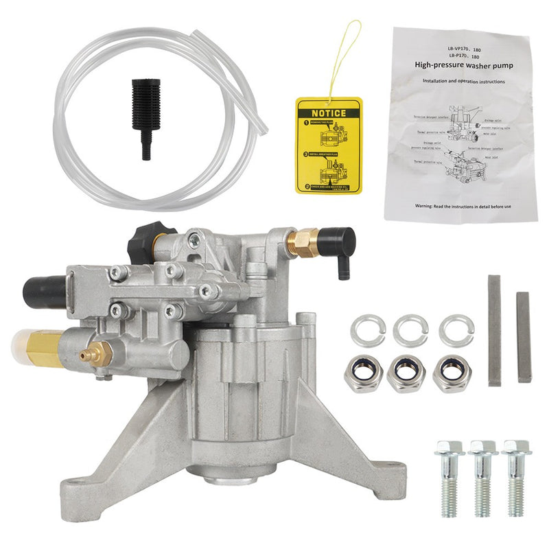 DURAFORCE 2700 PSI Universal Power Pressure Washer Pump 2.4 GPM 7/8" Shaft NEW