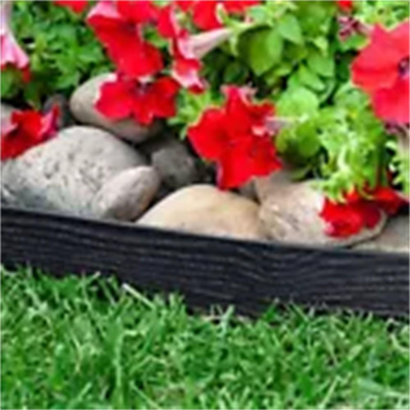 DURAFORCE 60FT 2" Garden Landscape Edging No Dig Lawn Edging Border With 72 8-In Spikes