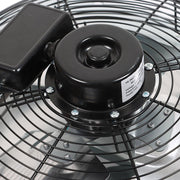 DURAFORCE Aluminum High Speed 14 Inch Shutter Exhaust Fan Wall Mounted Greenhouse Garage