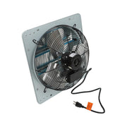 DURAFORCE Aluminum High Speed 14 Inch Shutter Exhaust Fan Wall Mounted Greenhouse Garage