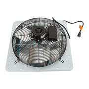 DURAFORCE Aluminum High Speed 14 Inch Shutter Exhaust Fan Wall Mounted Greenhouse Garage
