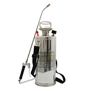 DURAFORCE 2 Gallon Pump Sprayer For Lawn Garden W/ Reinforced Hose Stainless Steel Sprayer