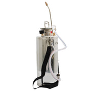 DURAFORCE 2 Gallon Pump Sprayer For Lawn Garden W/ Reinforced Hose Stainless Steel Sprayer