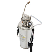 DURAFORCE 2 Gallon Pump Sprayer For Lawn Garden W/ Reinforced Hose Stainless Steel Sprayer