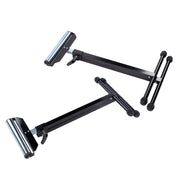 DURAFORCE Folding Roller Stand Adjustable 26-3/4" - 42-1/5" Heavy Duty Roller Stand 2 Pack