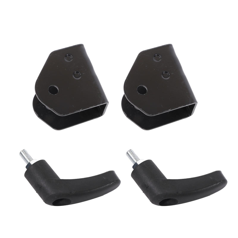 DURAFORCE Folding Roller Stand Adjustable 26-3/4" - 42-1/5" Heavy Duty Roller Stand 2 Pack