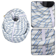 DURAFORCE 3/4" x 120' Double Braid Polyester Arborist Bull Rope Rigging Rope Tree Rope