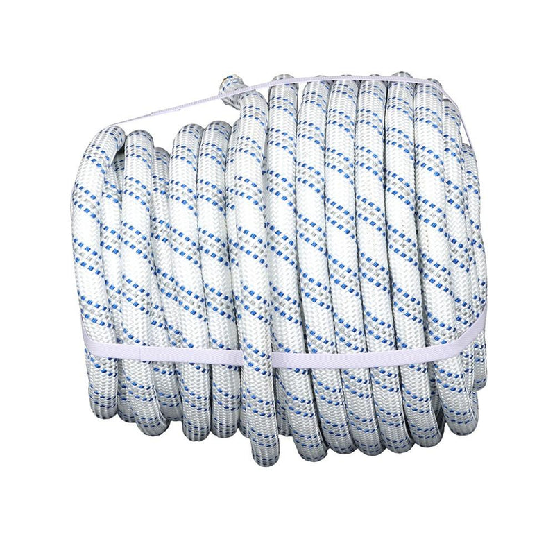 DURAFORCE 3/4" x 120' Double Braid Polyester Arborist Bull Rope Rigging Rope Tree Rope