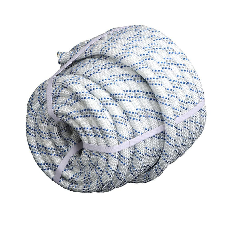 DURAFORCE 3/4" x 120' Double Braid Polyester Arborist Bull Rope Rigging Rope Tree Rope