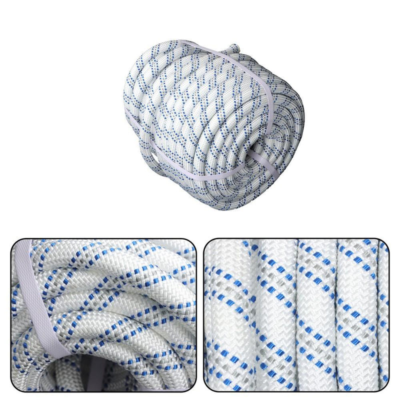 DURAFORCE 3/4" x 120' Double Braid Polyester Arborist Bull Rope Rigging Rope Tree Rope