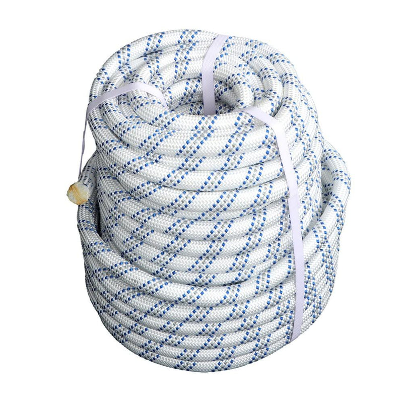 DURAFORCE 3/4" x 120' Double Braid Polyester Arborist Bull Rope Rigging Rope Tree Rope