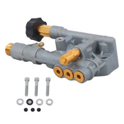 DURAFORCE Sliver Pressure Washer Pump Manifold Kit 7108366 With Mounting Bolt Washer Pump