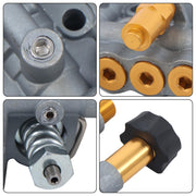 DURAFORCE Sliver Pressure Washer Pump Manifold Kit 7108366 With Mounting Bolt Washer Pump