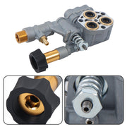 DURAFORCE Sliver Pressure Washer Pump Manifold Kit 7108366 With Mounting Bolt Washer Pump