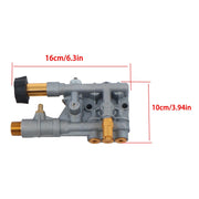 DURAFORCE Sliver Pressure Washer Pump Manifold Kit 7108366 With Mounting Bolt Washer Pump