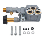 DURAFORCE Sliver Pressure Washer Pump Manifold Kit 7108366 With Mounting Bolt Washer Pump
