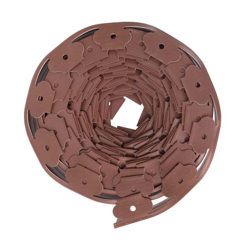 DURAFORCE 49FT 4" Garden Landscape Edging No Dig Lawn Edging Border With 75 8-In Spikes