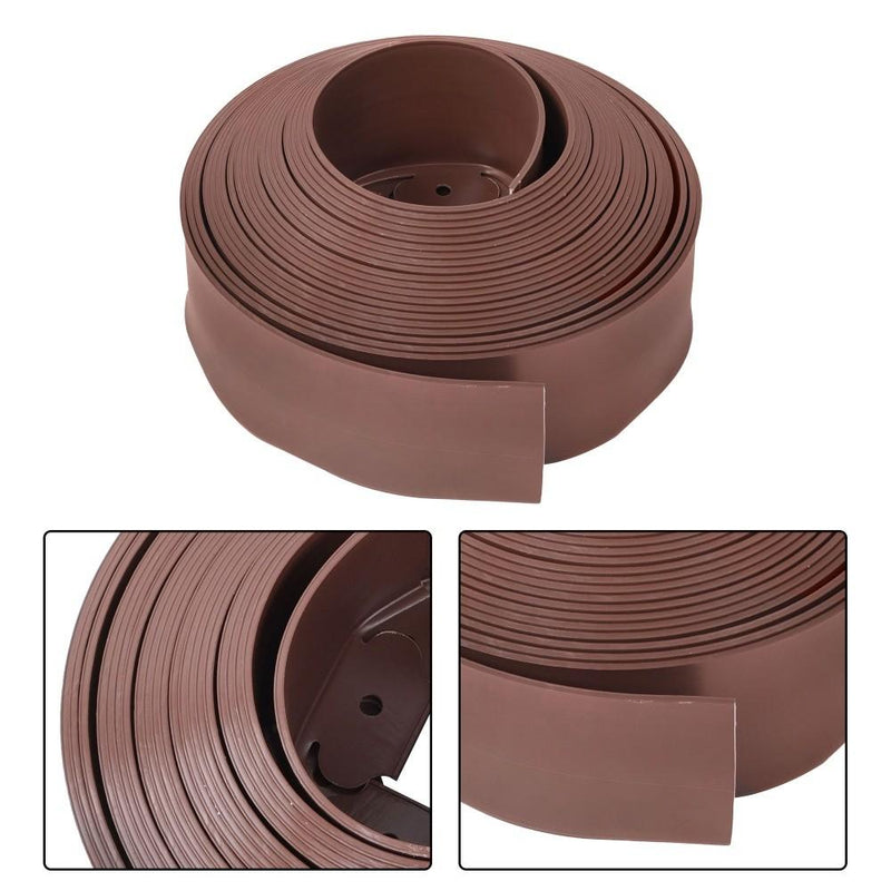 DURAFORCE 49FT 4" Garden Landscape Edging No Dig Lawn Edging Border With 75 8-In Spikes