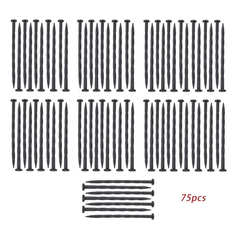 DURAFORCE 49FT 4" Garden Landscape Edging No Dig Lawn Edging Border With 75 8-In Spikes