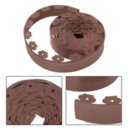 DURAFORCE 49FT 4" Garden Landscape Edging No Dig Lawn Edging Border With 75 8-In Spikes
